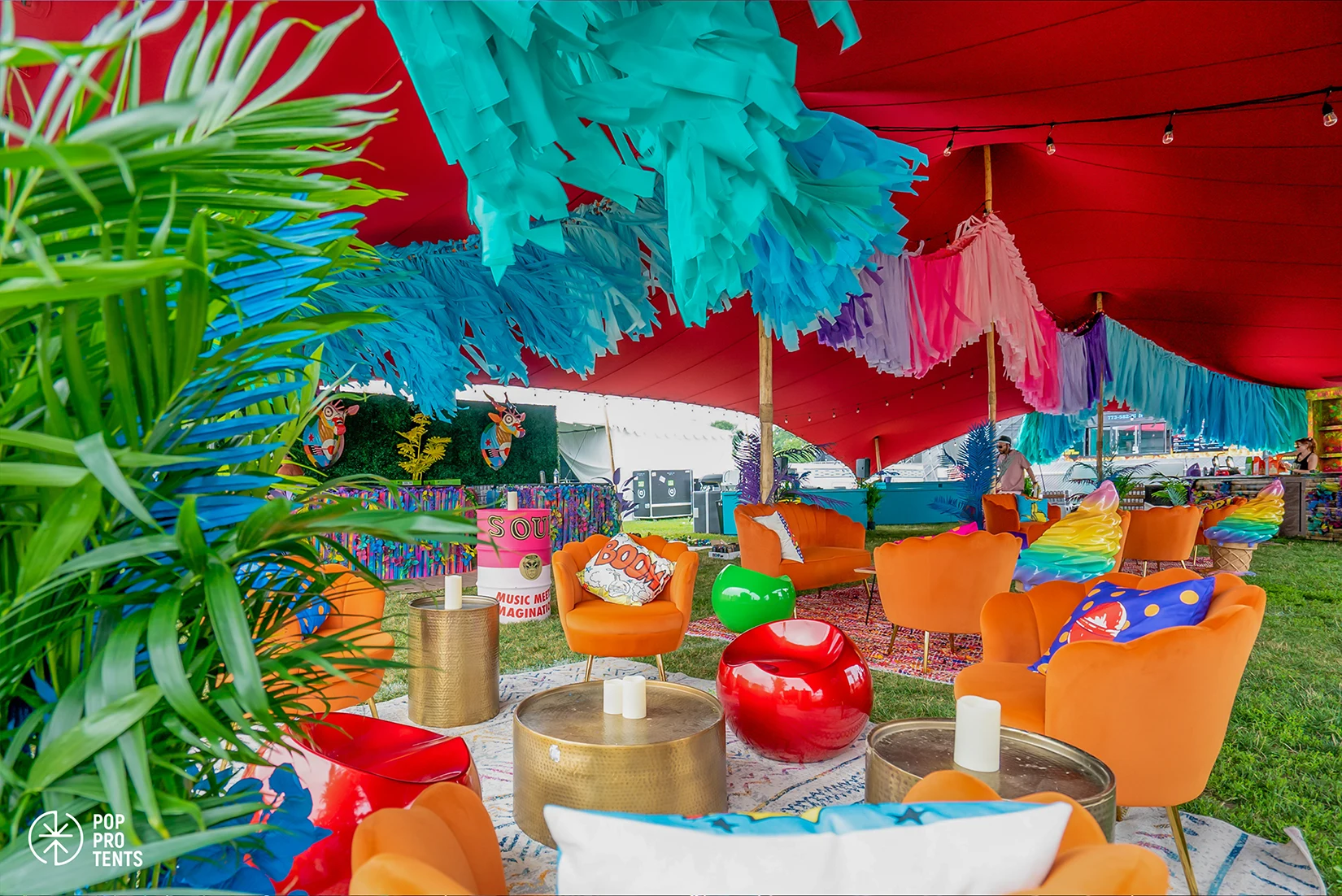 Festival tent rental