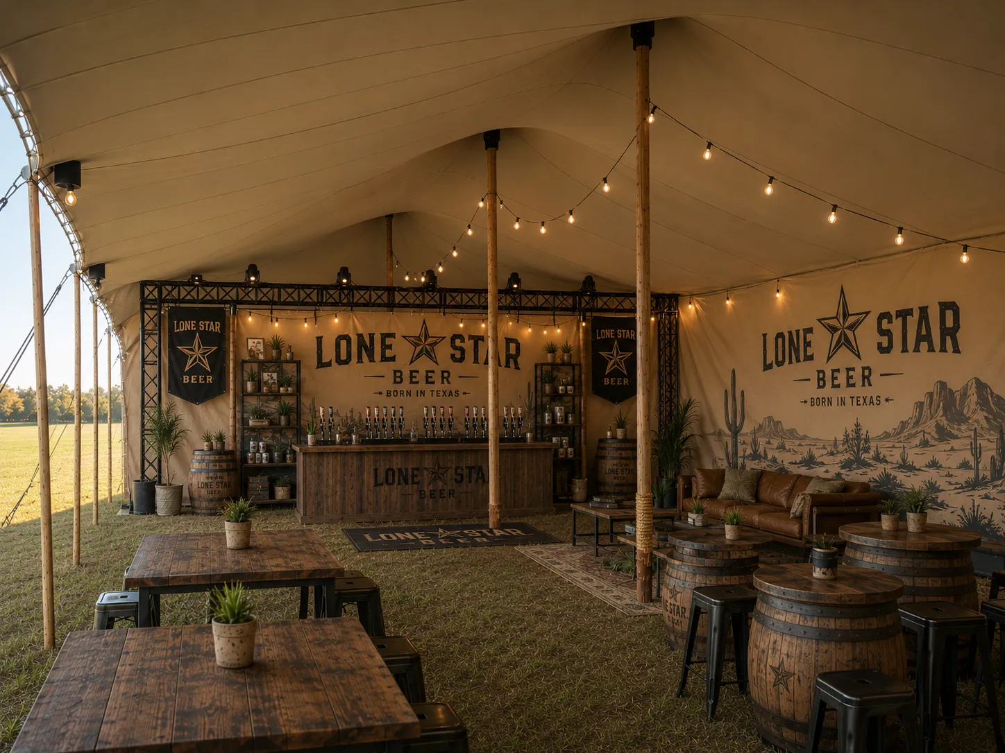 Lone Star Beer Activation