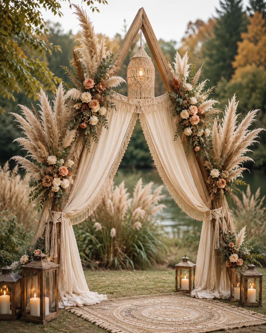 Boho Wedding Archway